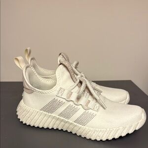 Adidas Cream Athletic Sneakers Size 8